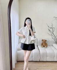 KS0976 - SET ÁO CHẤM BI - QUẦN SHORT