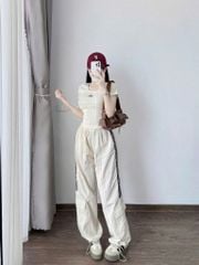 KS0982 - SET ÁO ALO ÔM BODY - QUẦN VẢI GIÓ