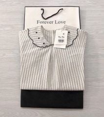 KS5140 - SET ÁO SƠ MI SỌC - CHÂN VÁY