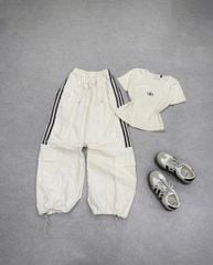 KS0982 - SET ÁO ALO ÔM BODY - QUẦN VẢI GIÓ