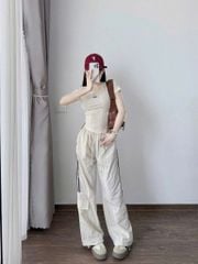 KS0982 - SET ÁO ALO ÔM BODY - QUẦN VẢI GIÓ
