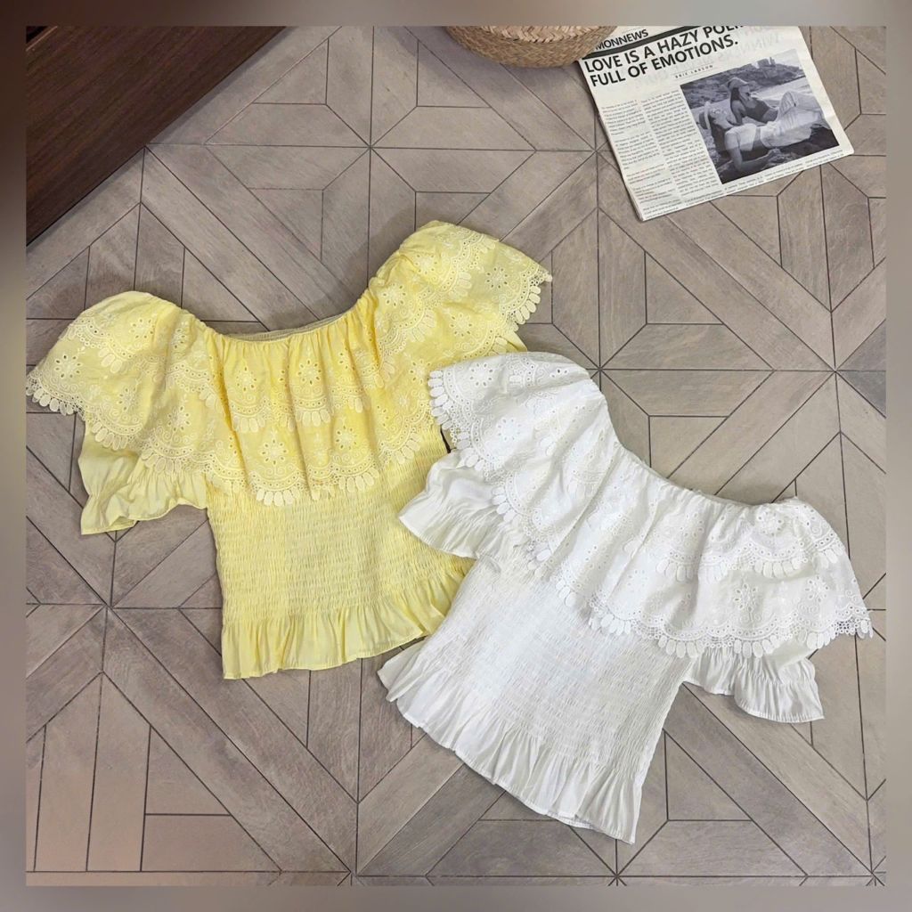 VGU0671 - ÁO TRỄ VAI VÀNG