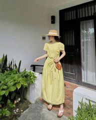 TQ4405 - ĐẦM DÀI THẮT NƠ