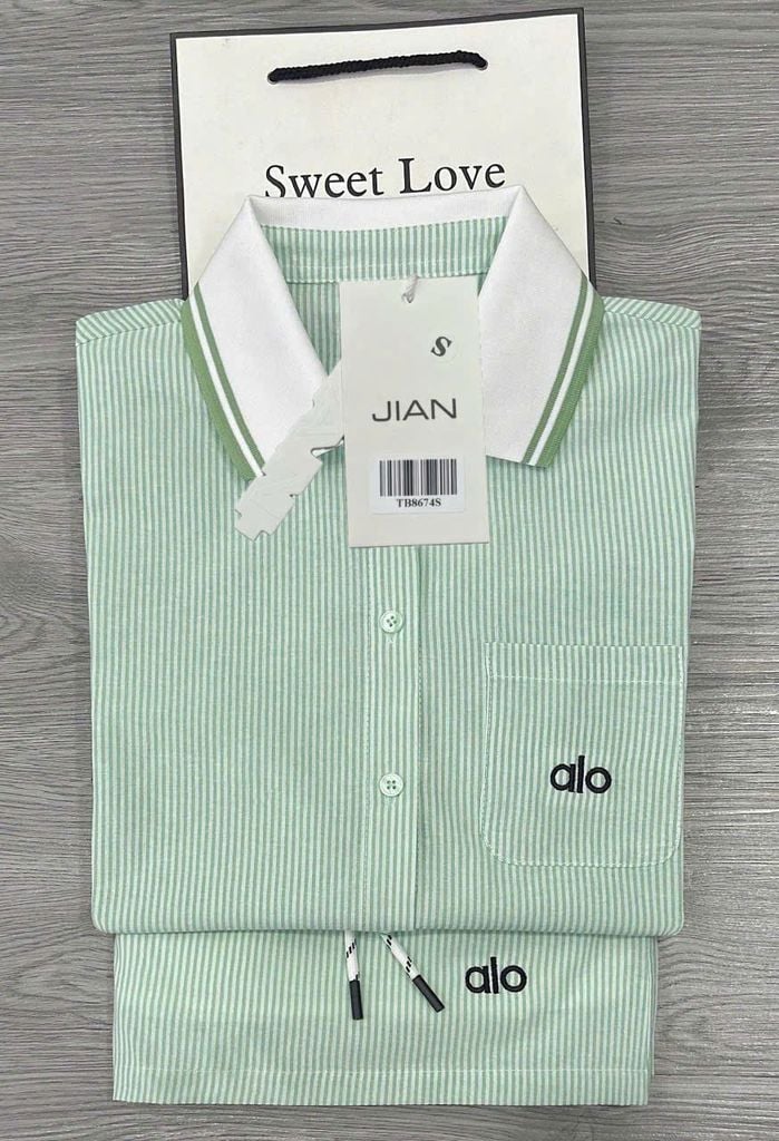 TB8674 - SET BỘ THÊU ALO - XANH LÁ