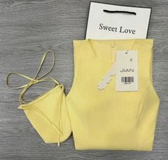 TB8715 ĐẦM VÀNG SÁT NÁCH + TÚI