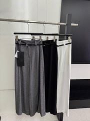 VGU0717 - QUẦN DÀI ỐNG RỘNG - MÀU TRẮNG ( KÈM NỊT)