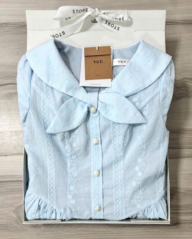 VGU0741 - ĐẦM DÀI THÊU CỔ NƠ