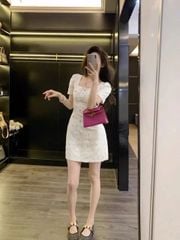 KS1059 - ĐẦM CAO CẤP THÊU HOA
