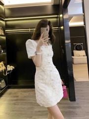 KS1059 - ĐẦM CAO CẤP THÊU HOA