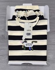 TB8794 - SET BỘ SỌC HAPPY PONY - MÀU ĐEN