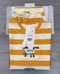 TB8795 - SET BỘ SỌC HAPPY PONY - MÀU VÀNG