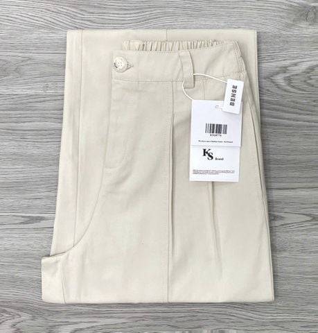 KS1077 - QUẦN KAKI DÀI - MÀU BE