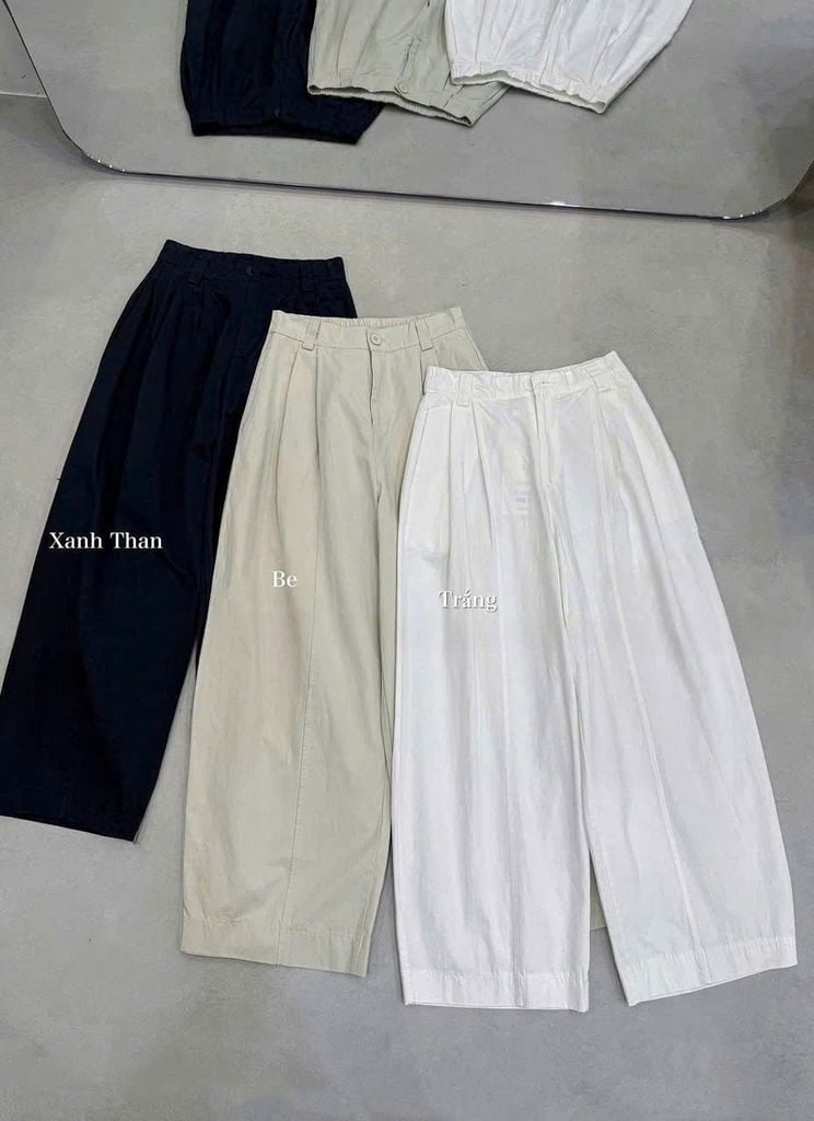 KS1077 - QUẦN KAKI DÀI - MÀU BE