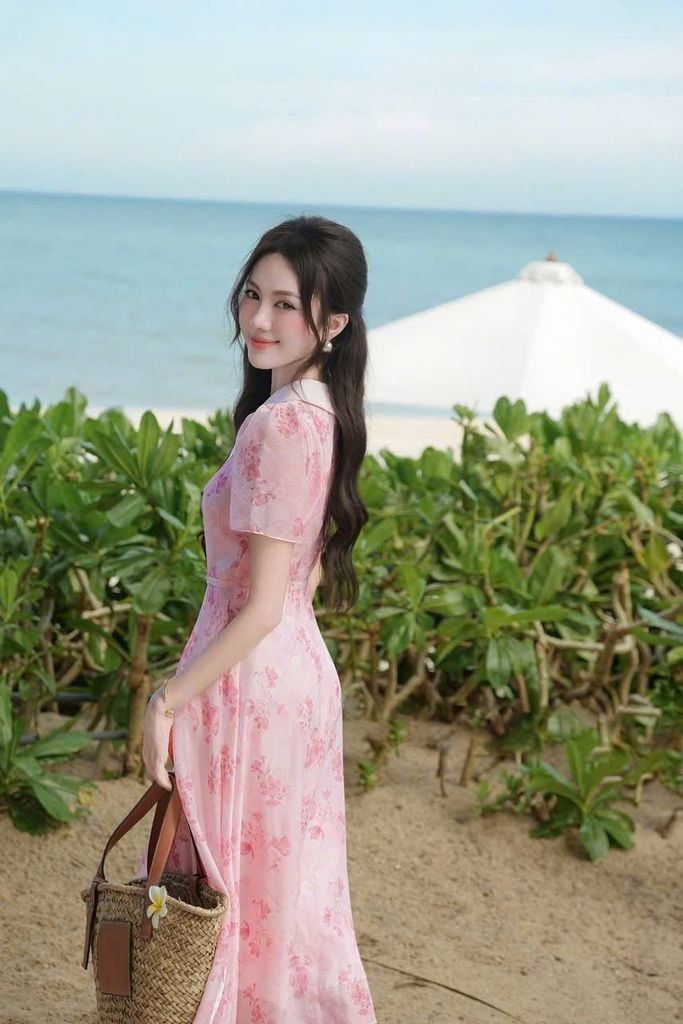VGU0945 ĐẦM HOA (HỒNG)