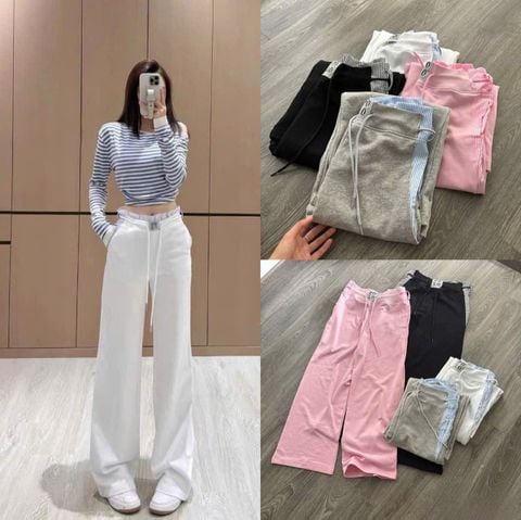 VGU0963 - QUẦN DÀI POLO - MÀU TRẮNG