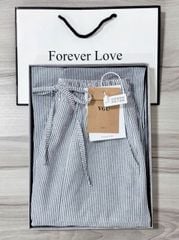 VGU0981 - QUẦN DÀI SỌC LƯNG THUN