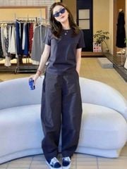 VGU0999 - SET ÁO THUN CỔ TRÒN - QUẦN DÀI