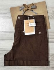VGU1036 - QUẦN SHORT - MÀU NÂU