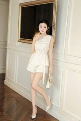 TQ4505 - SET ÁO SÁT NÁCH - QUẦN SHORT ( KÈM NỊT)