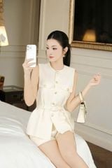 TQ4505 - SET ÁO SÁT NÁCH - QUẦN SHORT ( KÈM NỊT)
