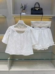 TB8929 - SET BỘ QCCC THÊU - MÀU TRẮNG