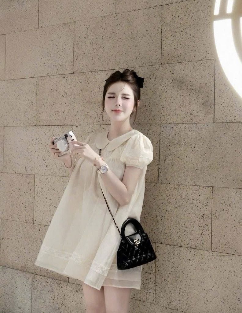 VGU1213 ĐẦM BABY DOLL KÈM QUẦN TRONG