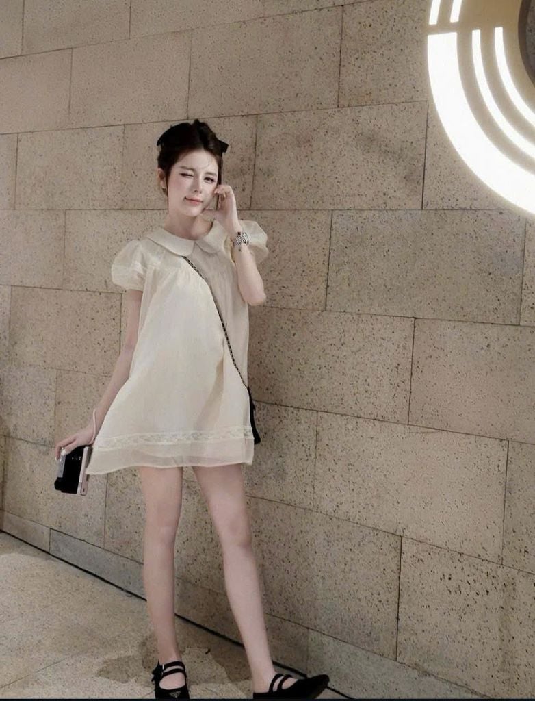 VGU1213 ĐẦM BABY DOLL KÈM QUẦN TRONG