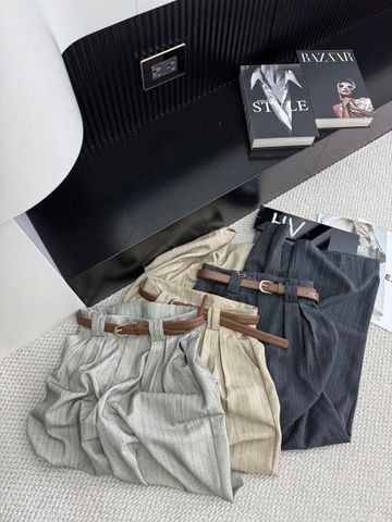 TQ4549 - QUẦN DÀI SỌC LẺ ( KHÔNG KÈM NỊT) - MÀU VÀNG