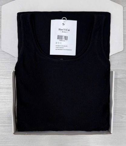 TQ4539 - ĐẦM THUN BASIC DÀI - MÀU ĐEN