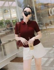 TQ4554 - SET ÁO THUN ĐỎ - QUẦN SHORT