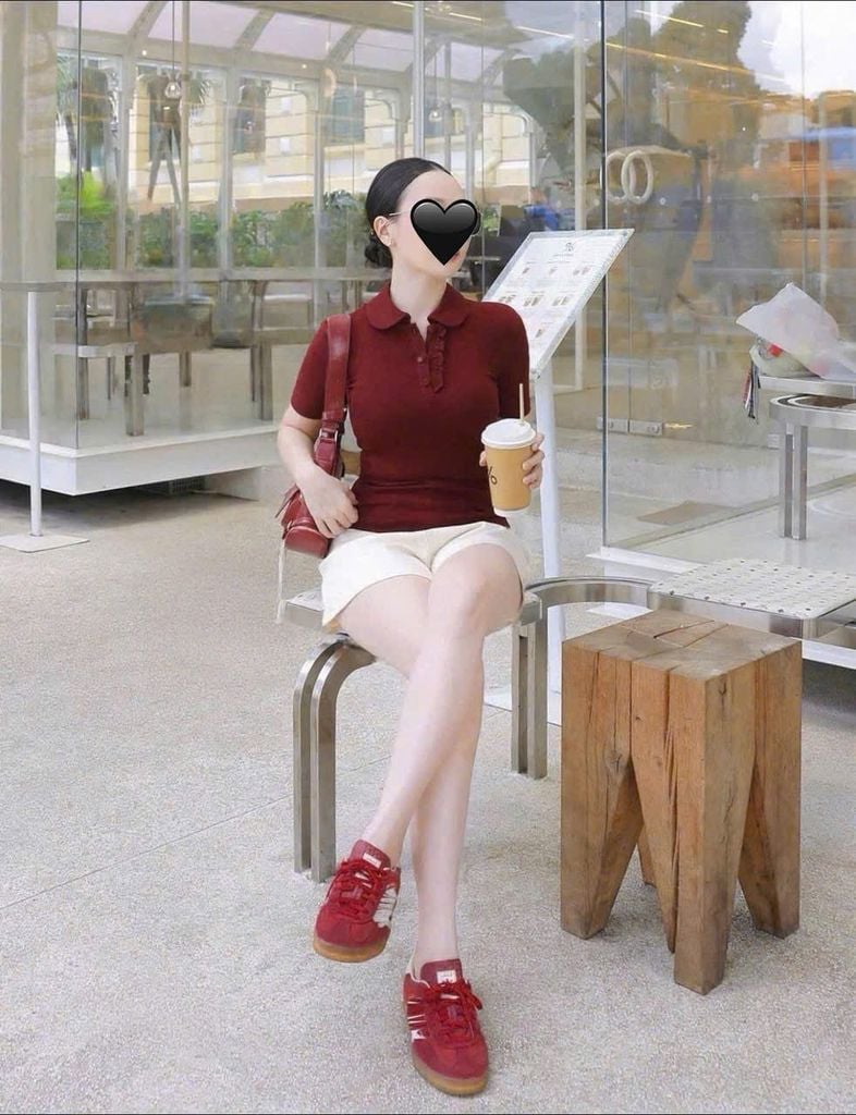 TQ4554 - SET ÁO THUN ĐỎ - QUẦN SHORT