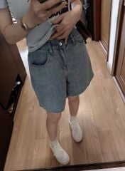 VGU1220 - SET ÁO THUN IN KITTY - QUẦN JEAN LỬNG