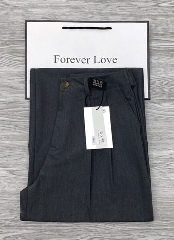 KS1235 - QUẦN SUÔNG XÁM (LẺ) - KHÔNG KÈM NỊT