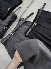 KS1235 - QUẦN SUÔNG XÁM (LẺ) - KHÔNG KÈM NỊT