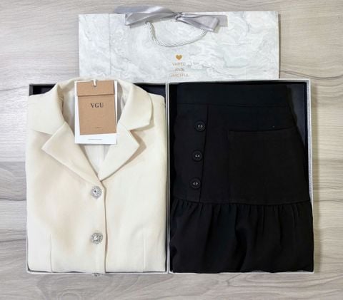 VGU1333 SET VEST +CV NGẮN