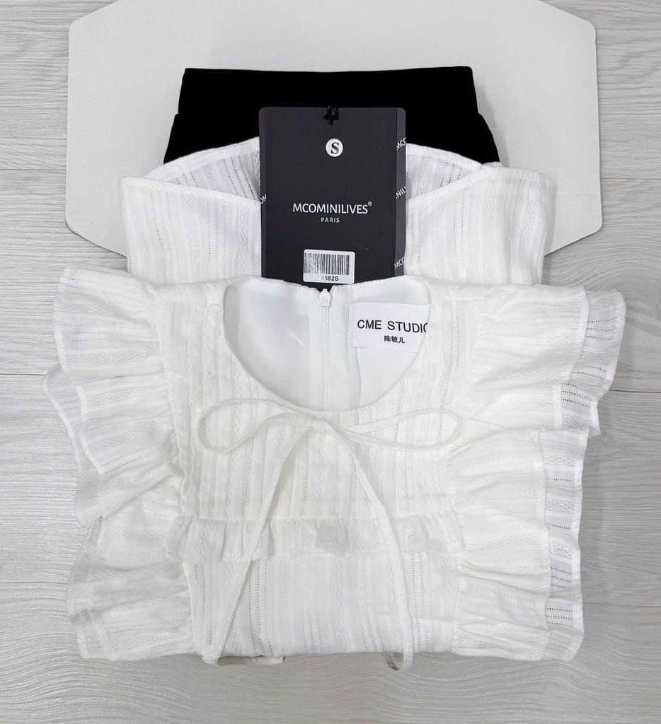 TQ4582 - SET ÁO KIỂU TAY CÁNH TIÊN - QUẦN SHORT