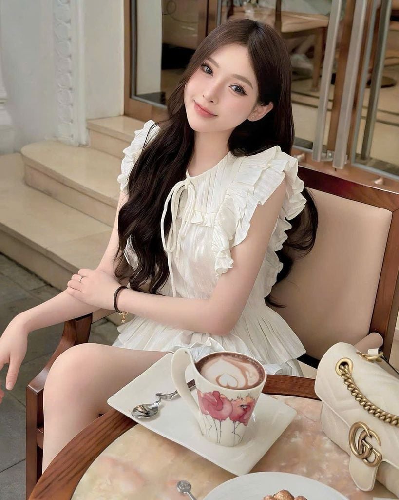 TQ4582 - SET ÁO KIỂU TAY CÁNH TIÊN - QUẦN SHORT