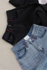 VGU1369 - QUẦN JEAN DÀI WASH - MÀU NHẠT