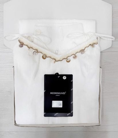 TQ4606 - SET ÁO 2 DÂY PHỐI VIỀN NGỰC - QUẦN DÀI