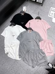 SKY9382 - SET BỘ NGẮN IN TIGERS - MÀU ĐEN