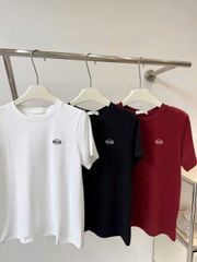 TB9328 - SET ÁO THUN TRẮNG - CHÂN VÁY JEAN NGẮN