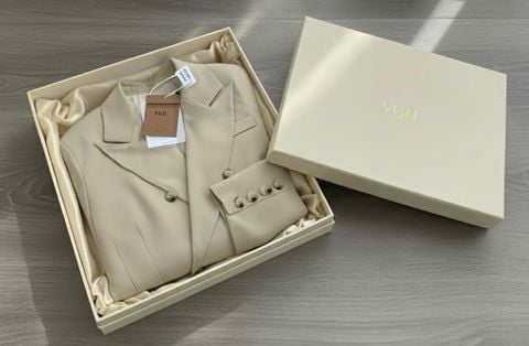 VGU1531 ÁO KHOÁC MĂNG-TÔ DÁNG DÀI CC