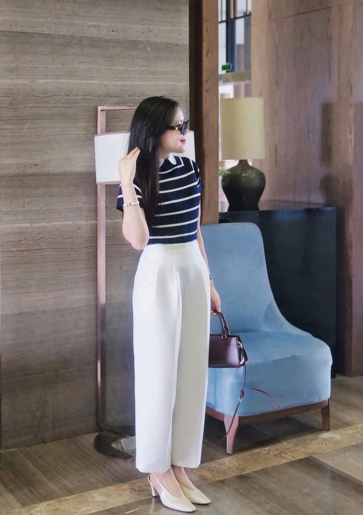 VGU1633 - QUẦN TÂY DÀI TRẮNG (Q.LẺ - KHÔNG KÈM NỊT)