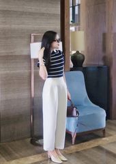 VGU1633 - QUẦN TÂY DÀI TRẮNG (Q.LẺ - KHÔNG KÈM NỊT)