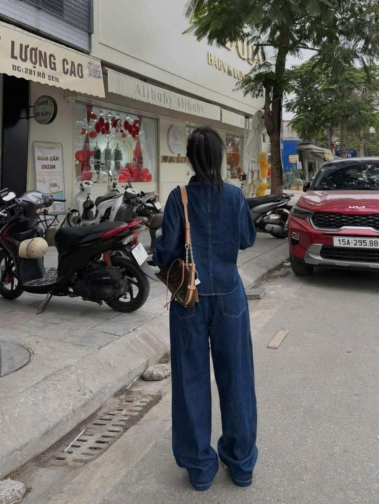 TB8110 - SET JEAN MỀM - XANH ĐẬM