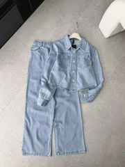 TB8111 - SET JEAN MỀM - XANH NHẠT