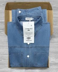 TB8111 - SET JEAN MỀM - XANH NHẠT