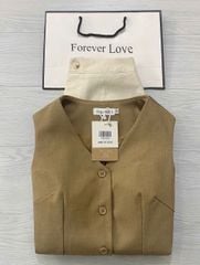 TQ1843 - SET ÁO GILE NÂU ẢNH SÀN - QUẦN SHORT