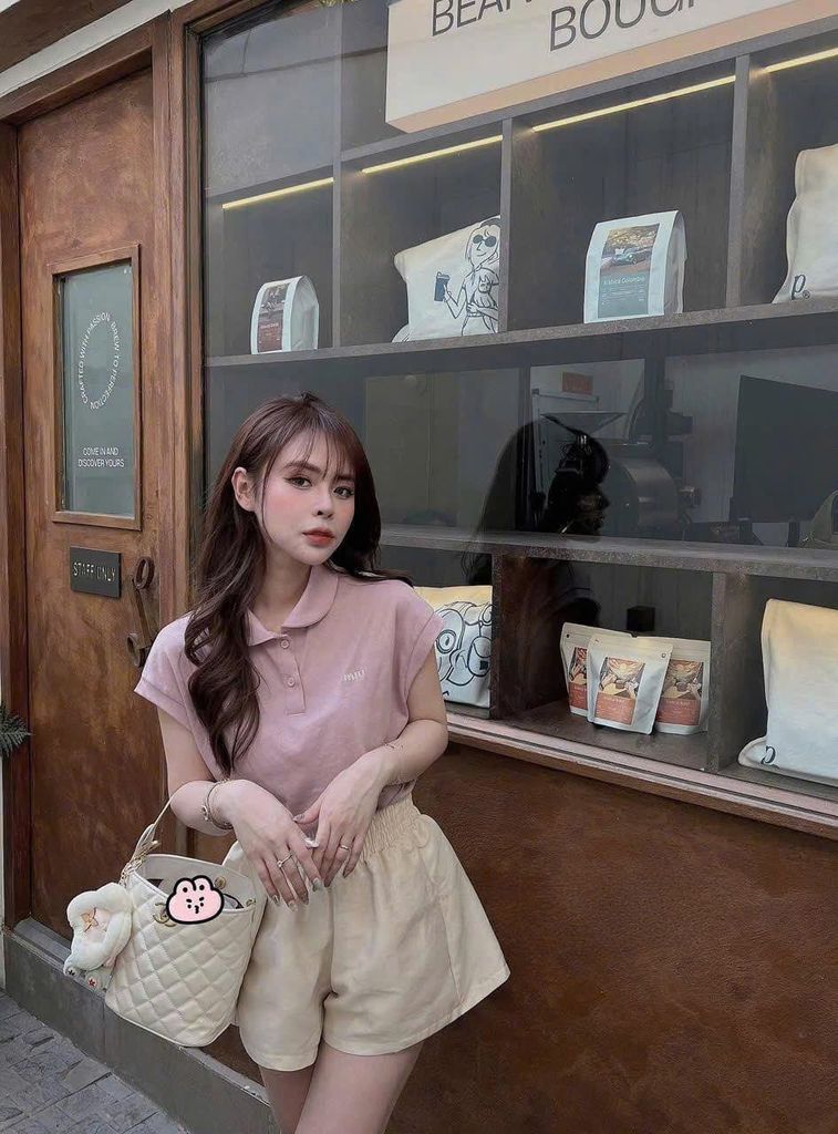 TQ4664 - SET ÁO THUN MIU - QUẦN SHORT