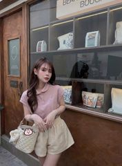 TQ4664 - SET ÁO THUN MIU - QUẦN SHORT